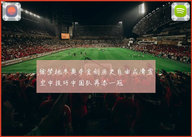 徐梦桃冬奥夺金创历史自由式滑雪空中技巧中国队再添一冠